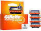 Gillette Power Резервни глави с 5 остриета и лу...
