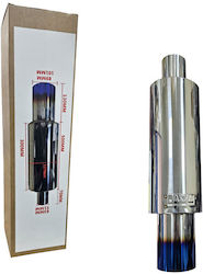 Τελικό Καζανάκι Εξάτμισης 70cm X 12,7cm Exhaust Muffler Tip 081240
