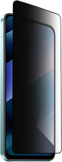 Idol 1991 0.25mm Full Glue Privacy Tempered Glass Black (Poco C85)