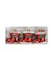 Hanging Boot Ornament 5x6.5cm Set 3pcs