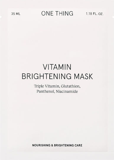Masca Pentru Luminozitate One Thing Vitamin Brightening Mask 20g