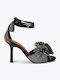 Leder Sandalen Schwarz