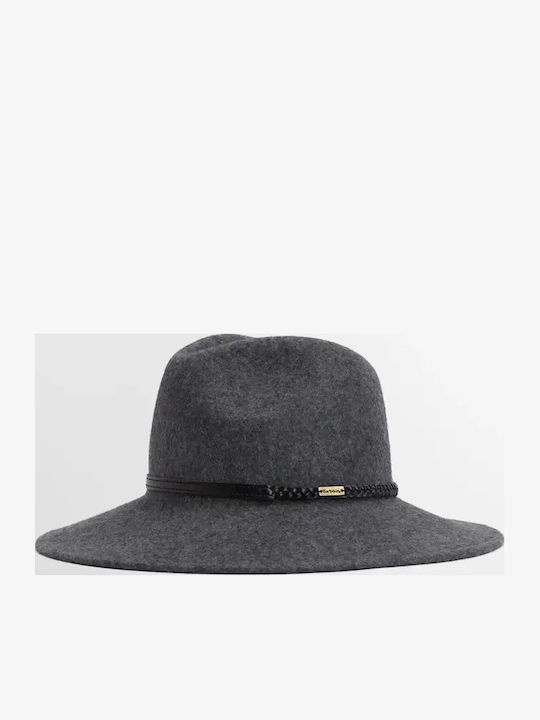 Barbour Wool Women's Fedora Hat Gray