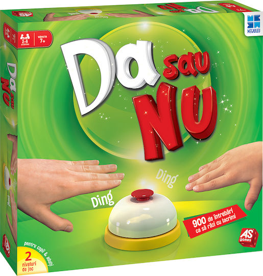Joc de Societate Yes or No pentru 2-6 Jucători 7+ Ani AS