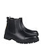 Leather Black Men's Boots