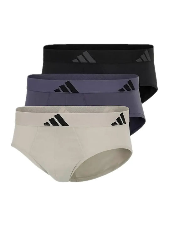 adidas Active Flex Herren Slips Gray 3Packung