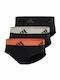 Active Flex Herren Slips Schwarz 3Packung