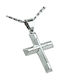 VTJ Men's Cross from Silver with Chain