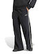 Damen Jogginghosen mit Hohe Taille Jogger Schwarz