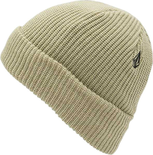 Sweep Lined Beanie Ανδρικός Σκούφος Πλεκτός σε Πράσινο χρώμα