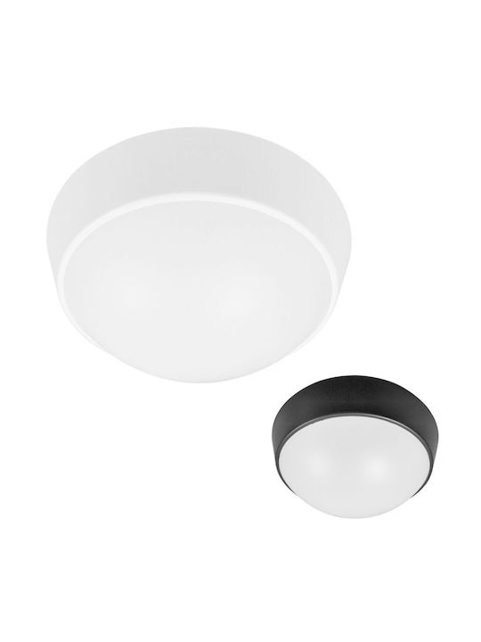 Bot Lighting Ceiling Mount Light 18cm White with Integrated LED