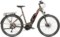 Ideal 27.5" 2026 Elektrofahrrad Stadt Braune Ideal 27.5" 2026 Elektrofahrrad Stadt Braune