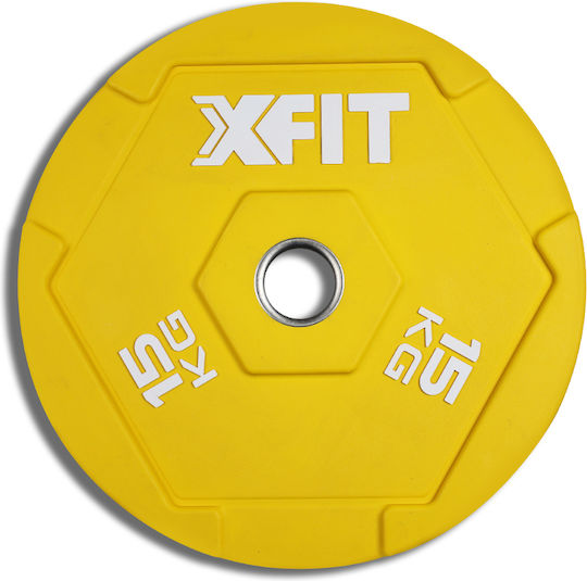 X-FIT Metal Strength Training Plate 1 x 15kg