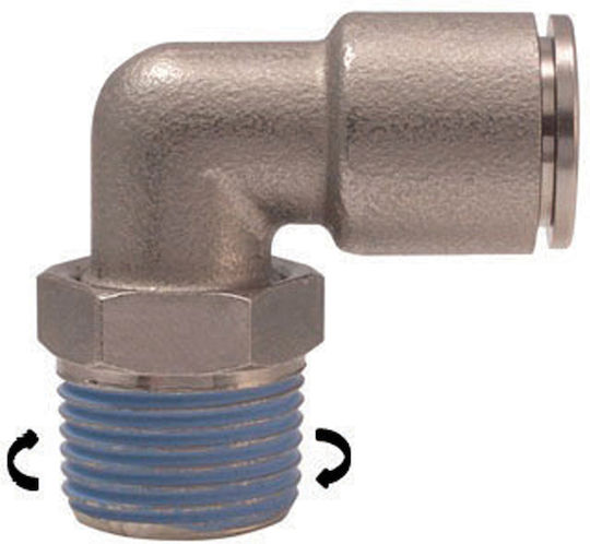 OMG Colțar Tub 1/4" Masculin 8mm ART521-1/4/D8