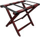 GTSA Wooden Foldable Hotel Luggage Rack Brown W63.5xD38xH51cm