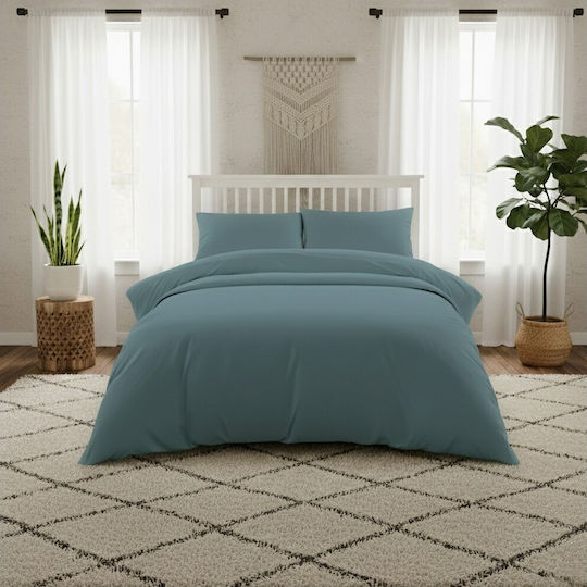 Melinen Husă de Pilotă Super Dublă 225x245 Lavish Dark Aqua