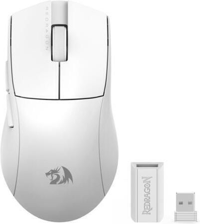 Redragon K1ng Lite M916-LIT-1K Wireless RGB Gaming Mouse 8000 DPI White