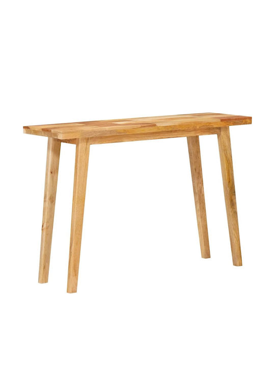 Table Dining Room from Solid Wood Natural 100x35x75cm