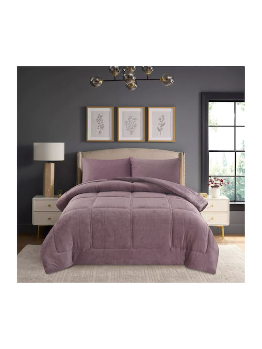 Liolios Home Duvet Single 160x240cm Napoli Lilac