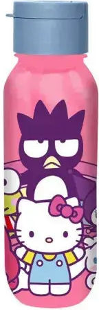 Παιδικό Παγούρι Hello Kitty Πλαστικό Ροζ 500ml
