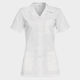 B-Well Gabi Women's White Medical Blouse