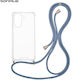 Silicone Case Cord Sonique Armor Clear Xiaomi P...