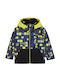 Little Mission Waterproof Kids Casual Coat with Lining and Hood Yellow