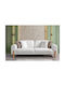 Bohem Τριθέσιος Καναπές Κρεβάτι Cream 228x93x83εκ.