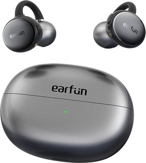 Earfun Clip In-ear Bluetooth Handsfree Ακουστικά με Αντοχή στον Ιδρώτα Μαύρα