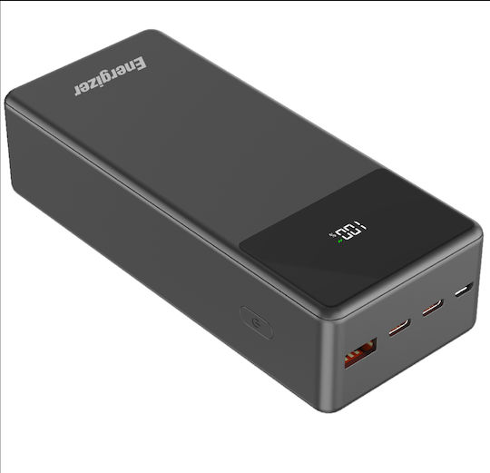 Energizer UE27062PQ Power Bank 27000mAh 65W with USB-A Port and 2 USB-C Ports Power Delivery Black