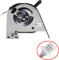 Ανεμιστηράκι Laptop Cpu Cooling Fan Asus Vivobook Pro 15x M6501 M6501r M6501rr K6501zm K6501zc M6501rm K6501zm-eb74 16x Oled N7601z Ns85c74-22b01 Ns85c74-22b02 Dfscl42p16593k-fpcl 13nb0yd0t02011 4pin Κωδ.81533
