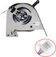 Laptop Fan CPU Cooling Fan Asus Vivobook Pro 15x M6501 M6501r M6501rr K6501zm K6501zc M6501rm K6501zm-eb74 16x Oled N7601z Ns85c74-22b01 Ns85c74-22b02 Dfscl42p16593k-fpcl 13nb0yd0t02011 4pin Code 81533