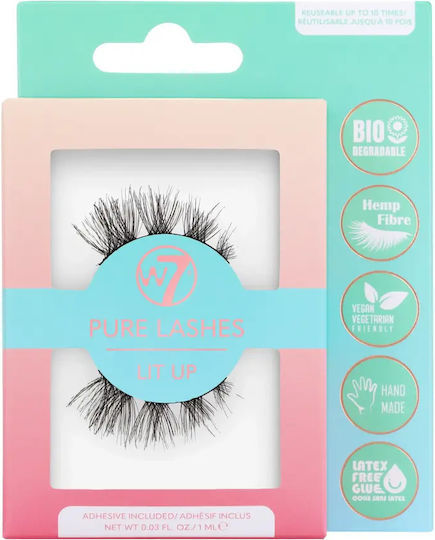 Pure Lashes Biodegradable False Lashes Lit Up W7