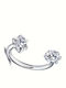 Amalfi Accessories Обеца Бар от Титан 8mm