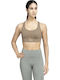 By Stella Mccartney Women's Sports Bra without Padding Brown