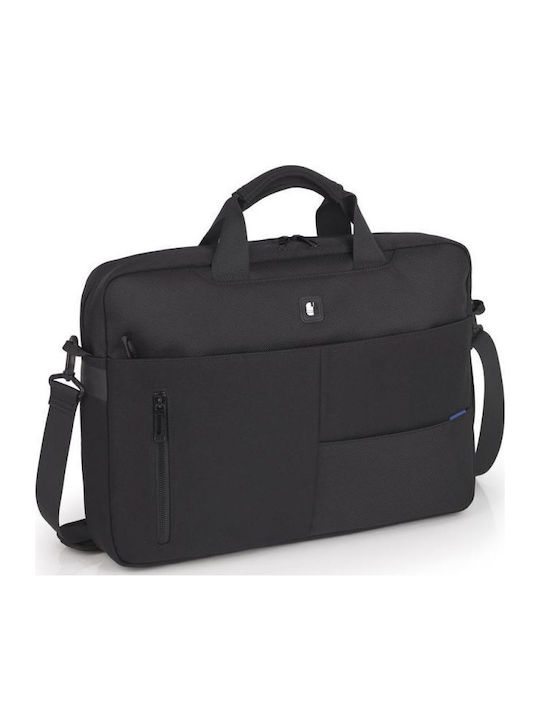Gabol Intro Αδιάβροχη Τσάντα Πλάτης για Laptop 15.6" σε Μαύρο χρώμα