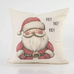 Borea Christmas Decorative Pillow Figure Beige ...