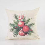 Borea Christmas Decorative Pillow Figure Beige ...