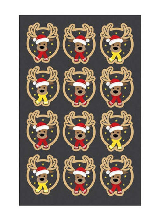 Bsb Weihnachtsaufkleber Magic Christmas – Rentier Schal
