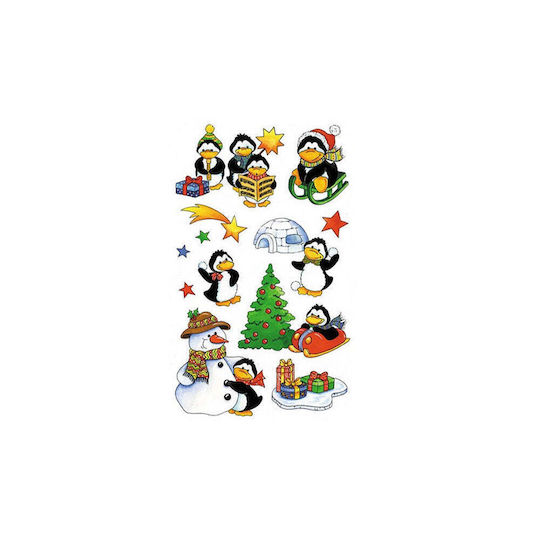 Bsb Weihnachtsaufkleber Magic Christmas – Weihnachts-Pinguine