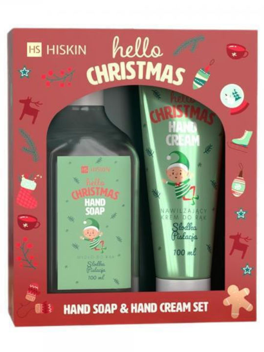 HiSkin Hello Christmas Sweet Pistachio Skin Care Set for Moisturizing & Body Cleaning HiSkin Hello Christmas Sweet Pistachio Skin Care Set for Moisturizing & Body Cleaning
