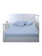 Silk Fashion Sheet King Size with Elastic 180x200+35cm. Siel