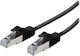 Vivanco U/UTP Кат.8 (40Gbps) Мрежов Кабел Ethernet 5м Черен