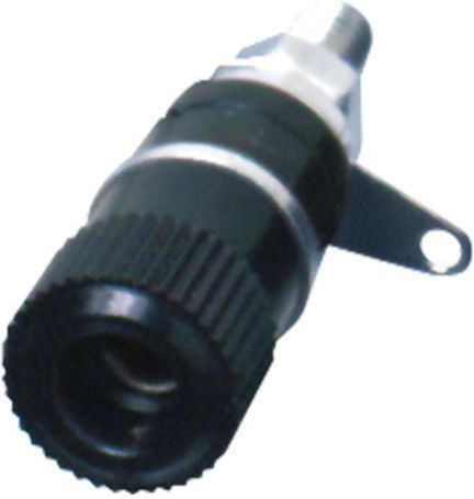 4mm Weibliche Banane Stecker Lötbar Schwarze Zuhause