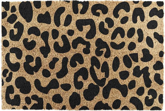 Artsy Mats Doormat from Coconut Tree Leopard 60x40cm Artsy Mats Doormat from Coconut Tree Leopard 60x40cm