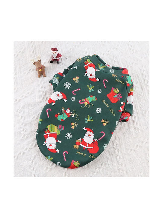 Denik Hundeshirts Xmas Santa Grün XL 40cm
