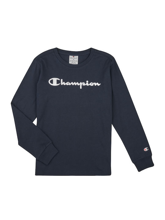 Champion Παιδικό Φούτερ Navy Μπλε Sweatshirt