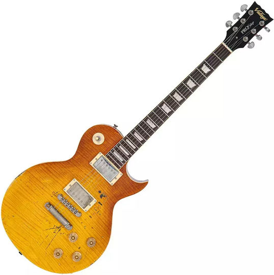 Vintage Proshop Custom Build V100pu Kossoff 59' Dirty Lemon Electric Guitar