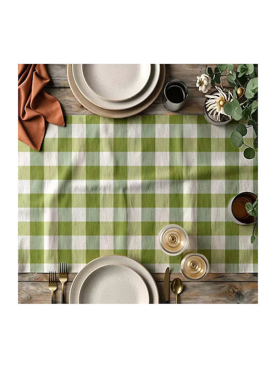 Borea Checkered Ibiza Light Green 90x90cm
