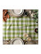 Borea Kariert Ibiza Light Green 90x90cm